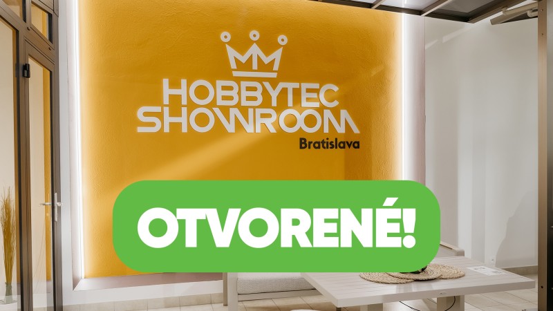 🎉 Nový showroom HOBBYTEC v Bratislave otvorený!