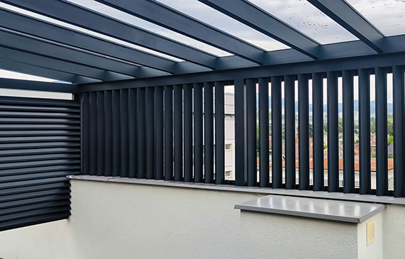 Tienenie & zasklenie