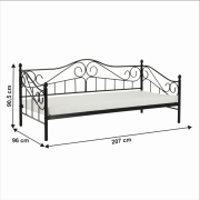 Posteľ DAINA 90 x 200 cm