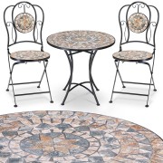 Záhradný bistro set 3 ks D0771 mozaika Dekorhome