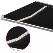 Ručne zaťahovacia markíza s LED svetlom 600x350 cm Dekorhome