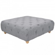 Taburet látka / drevo dekorhome