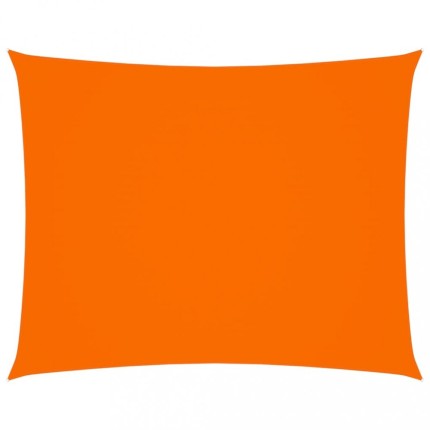 Tieniaca plachta obdĺžniková 6 x 7 m oxfordská látka oranžová Dekorhome - POSLEDNÝ KUS