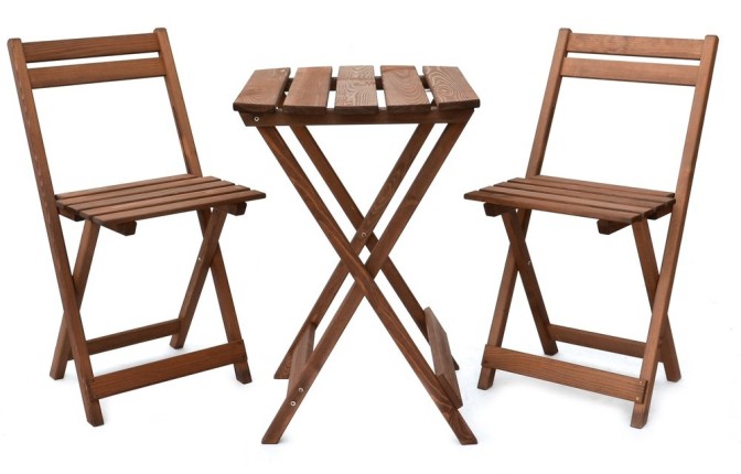 Záhradné bistro set 3 ks COFFEE