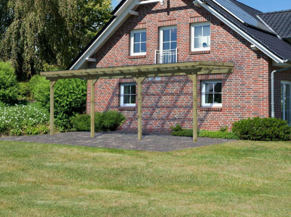 Drevená pergola ECO C 622 cm Dekorhome