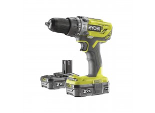 Ryobi R18PD3-220S aku 18 V vrtačka + 2x baterie 2 Ah + nabíječka ONE+